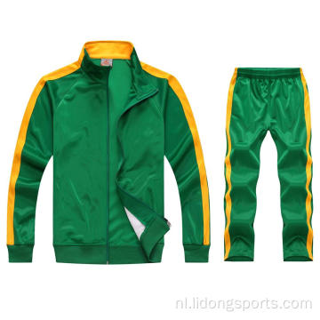 Aangepast logo kinderen track pak sport pak kleding